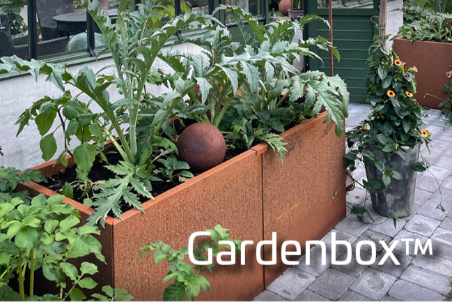 Gardenbox Corten 