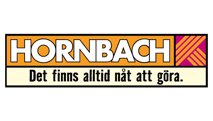 Hornbach logo webb orange bakbgrun