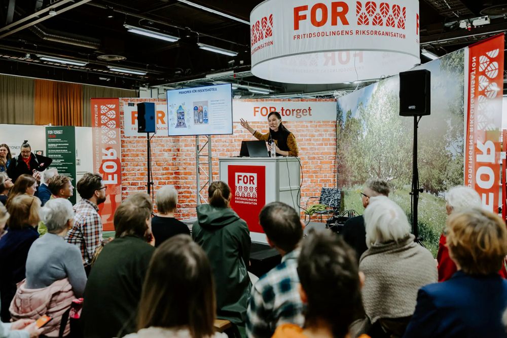 Namnlös design (3) Fritidsodlingens Riksorganisation håller föredrag med publik